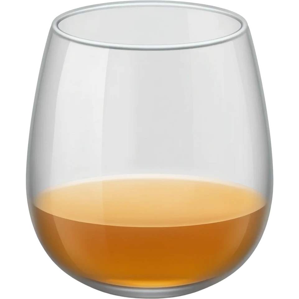 drinks almost empty emoji