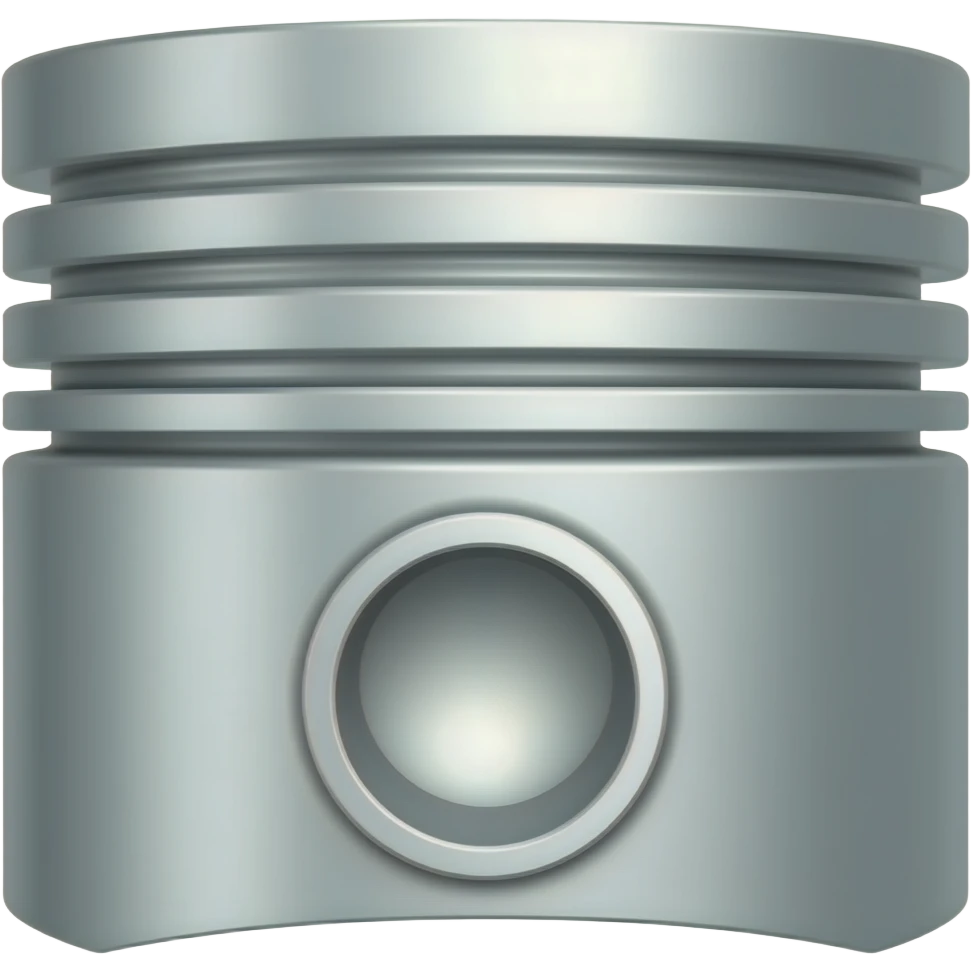 V shaped engine piston emoji