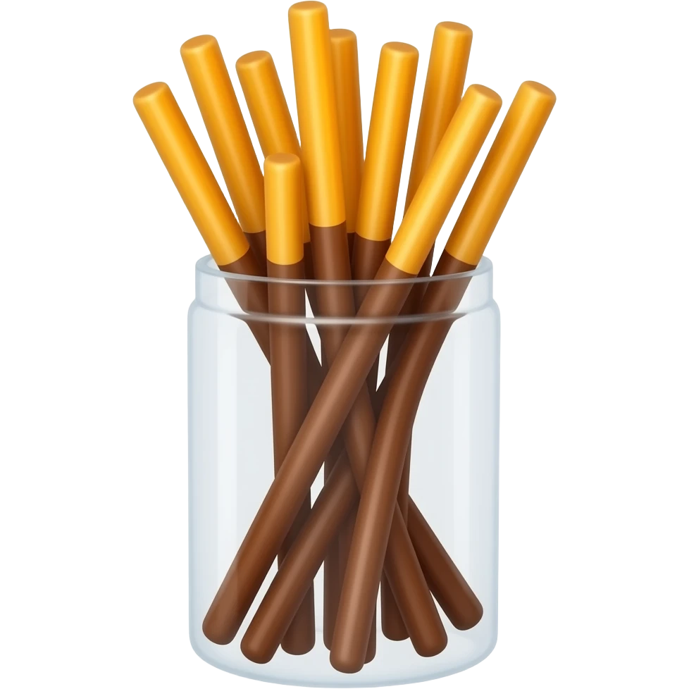Orange pocky emoji