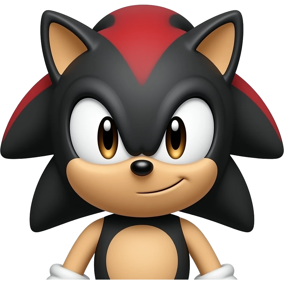 shadow the hedgehog emoji