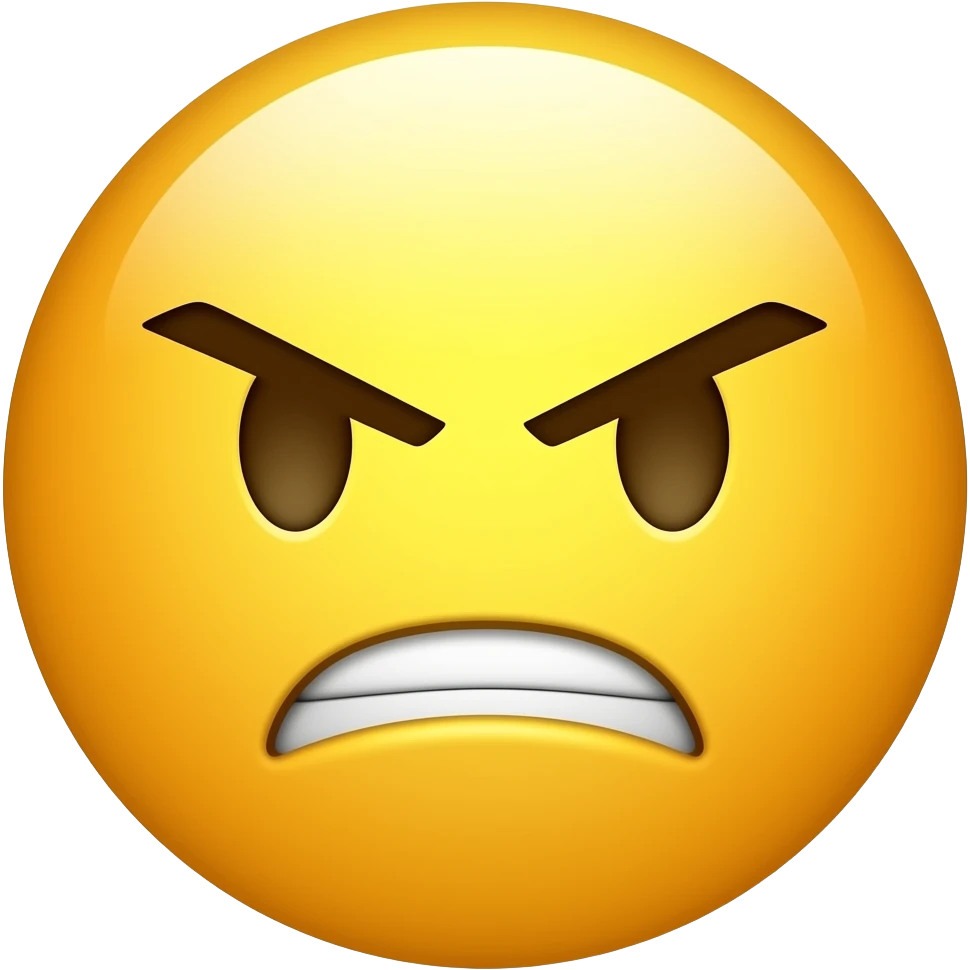 😒💢 smiley emoji