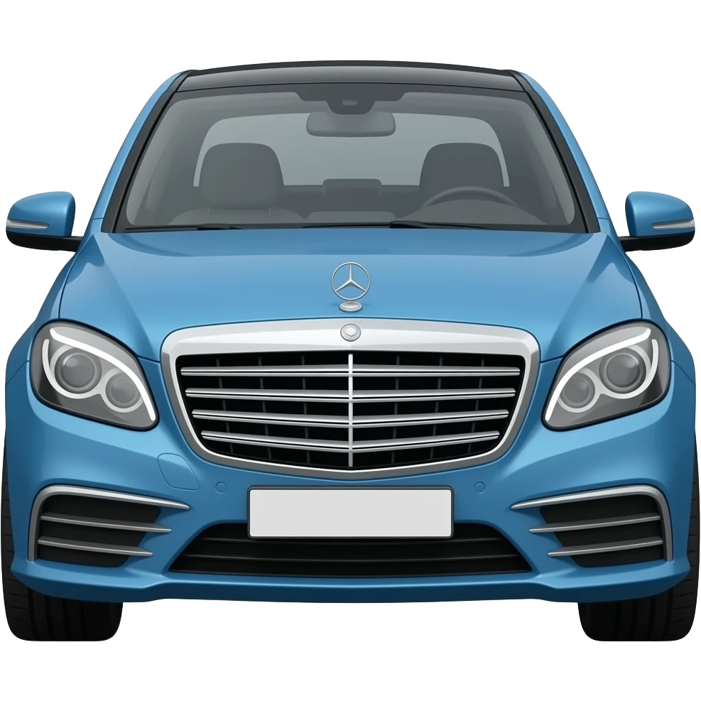 Blue G-Klasses with pop sticker’s emoji