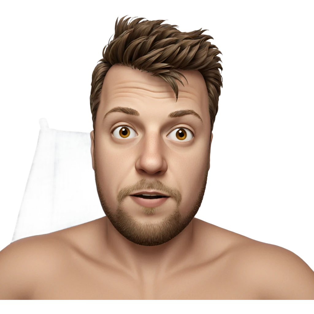 brown haired boy portrait emoji