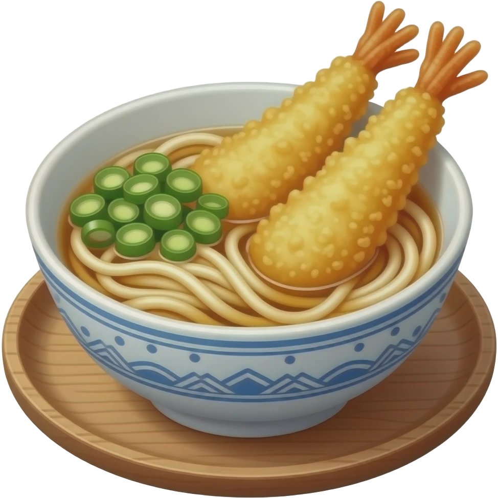 tempura udon emoji