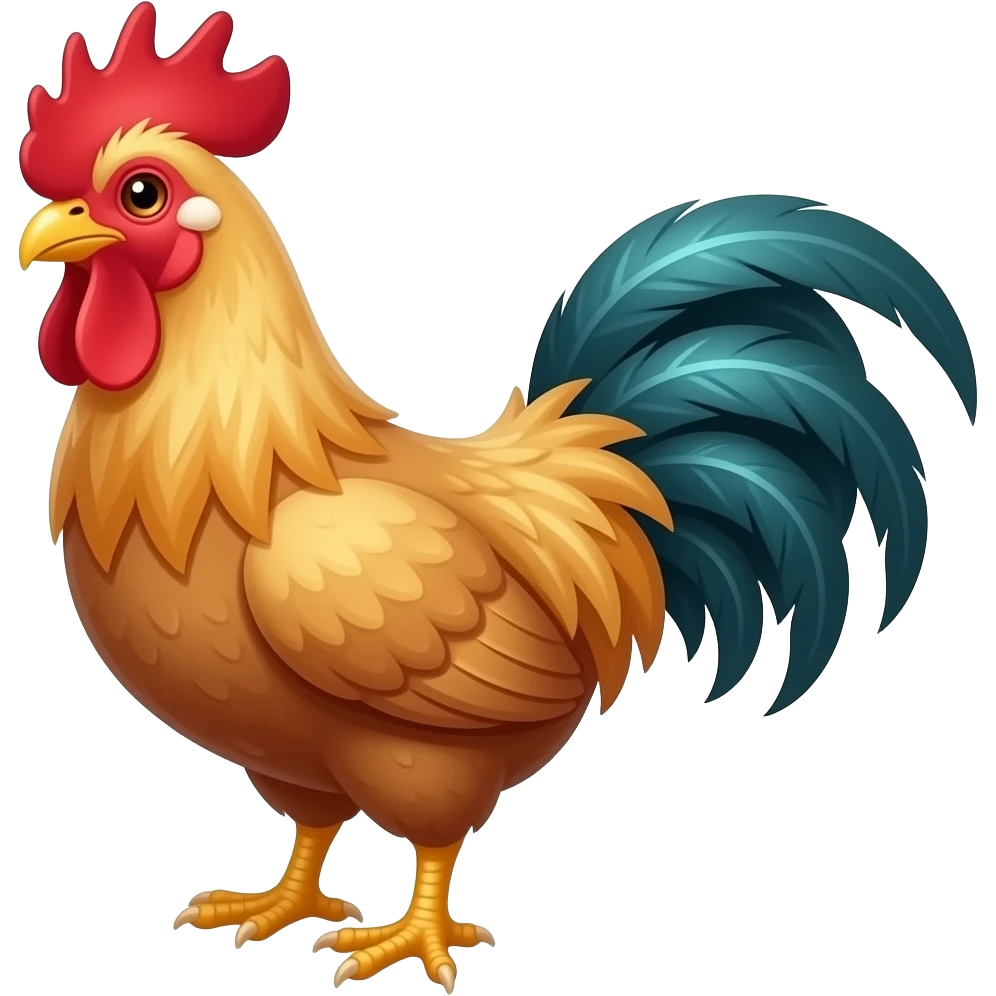 Cock emoji