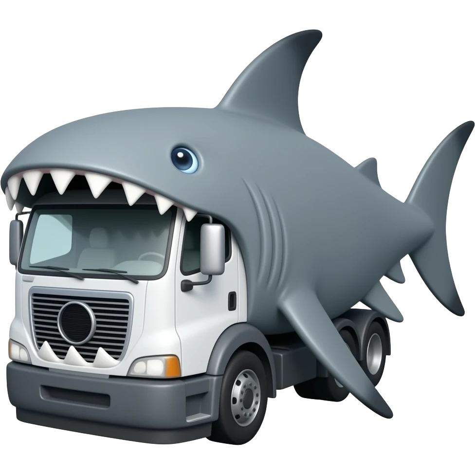 Megaladon truck emoji