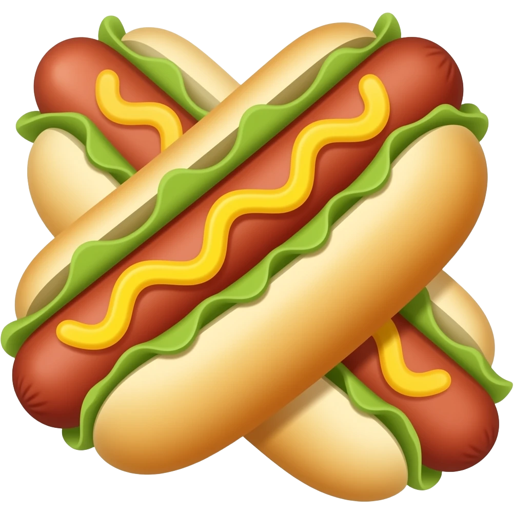 Hotdog emoji