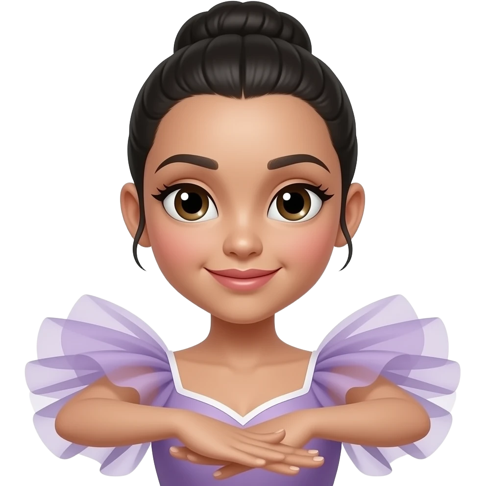 BLACK BALLERINA emoji