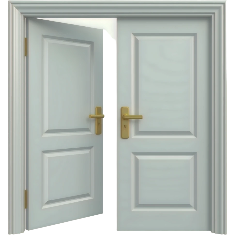 une porte ouverte emoji