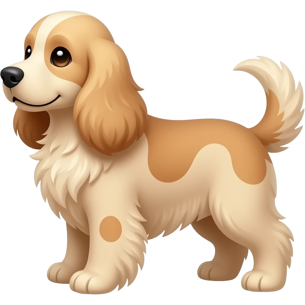 베이지 코카스파니엘 emoji