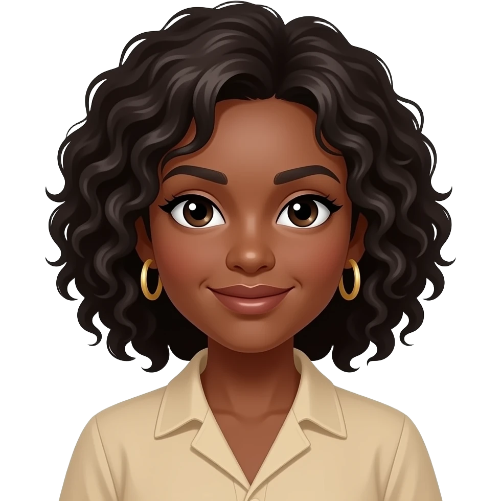 Black Woman AI emoji