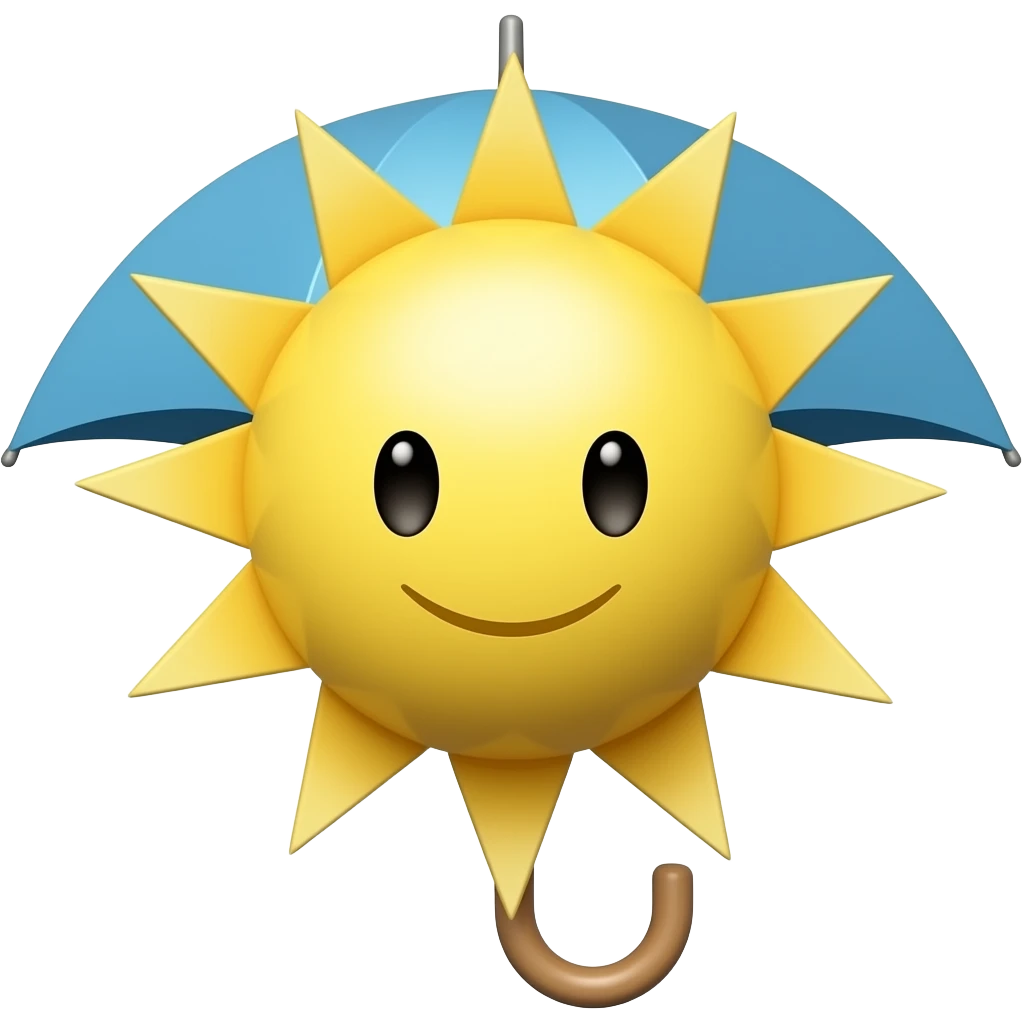 umbrella sun emoji