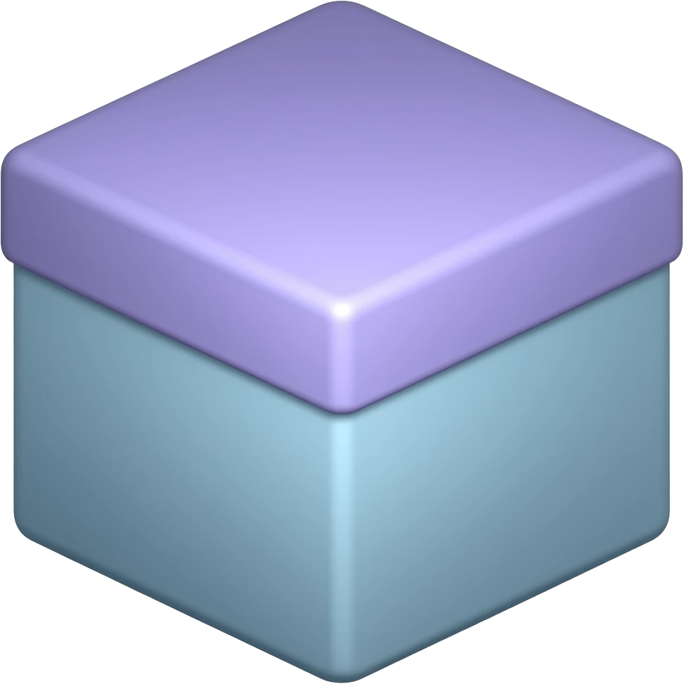 blue-lilac box emoji