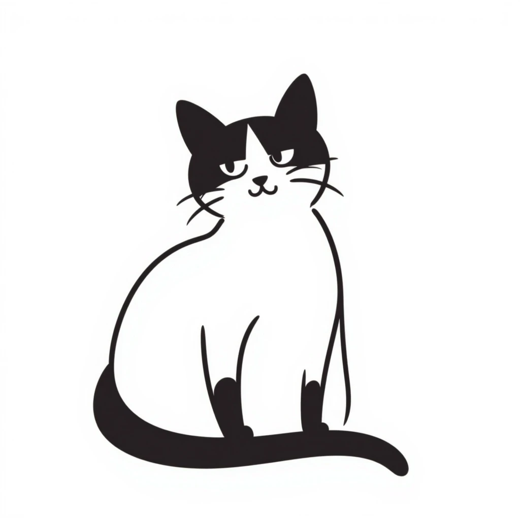 Siamese cat emoji
