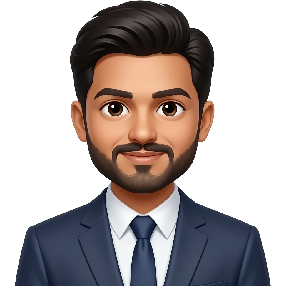 capo indiano con faccia presa da foto emoji