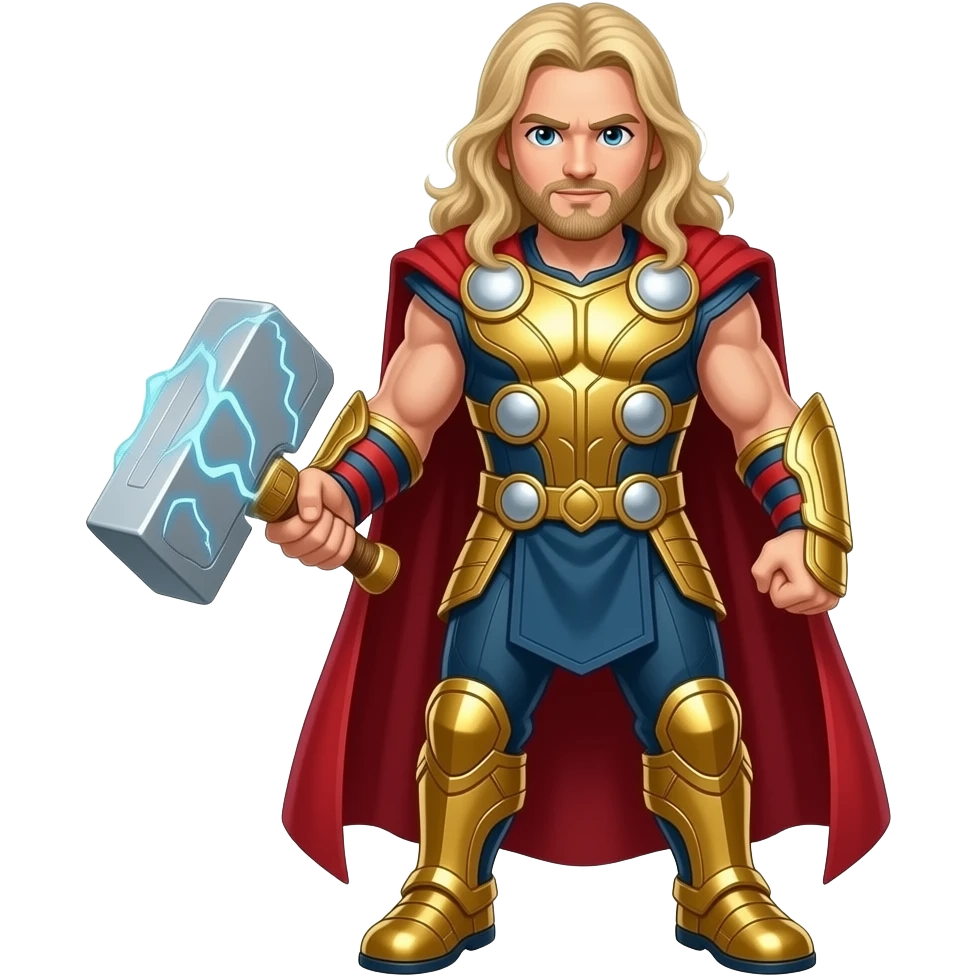 Thor Avenger full body emoji