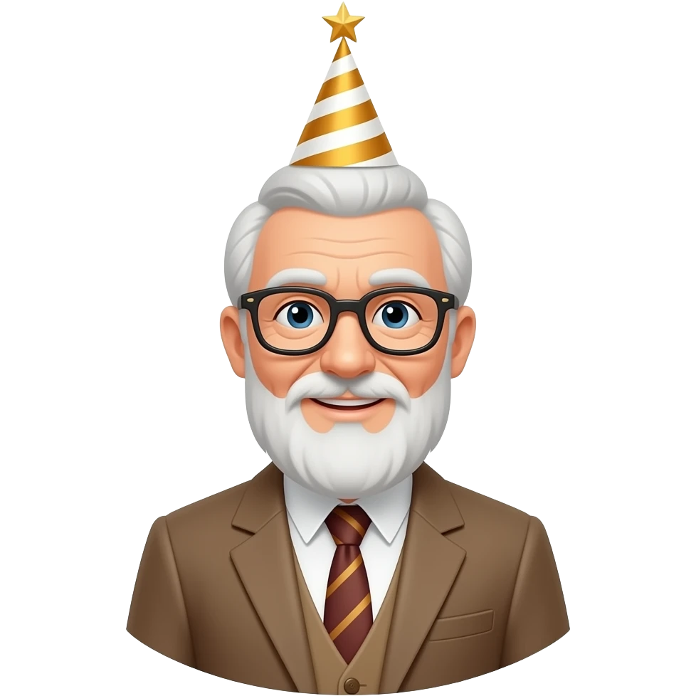 happy birthday old man emoji