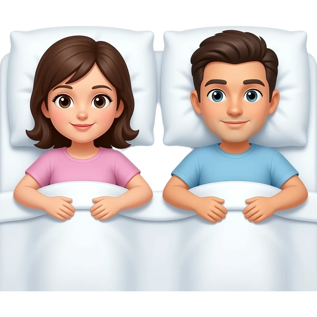 Make them in bed emoji