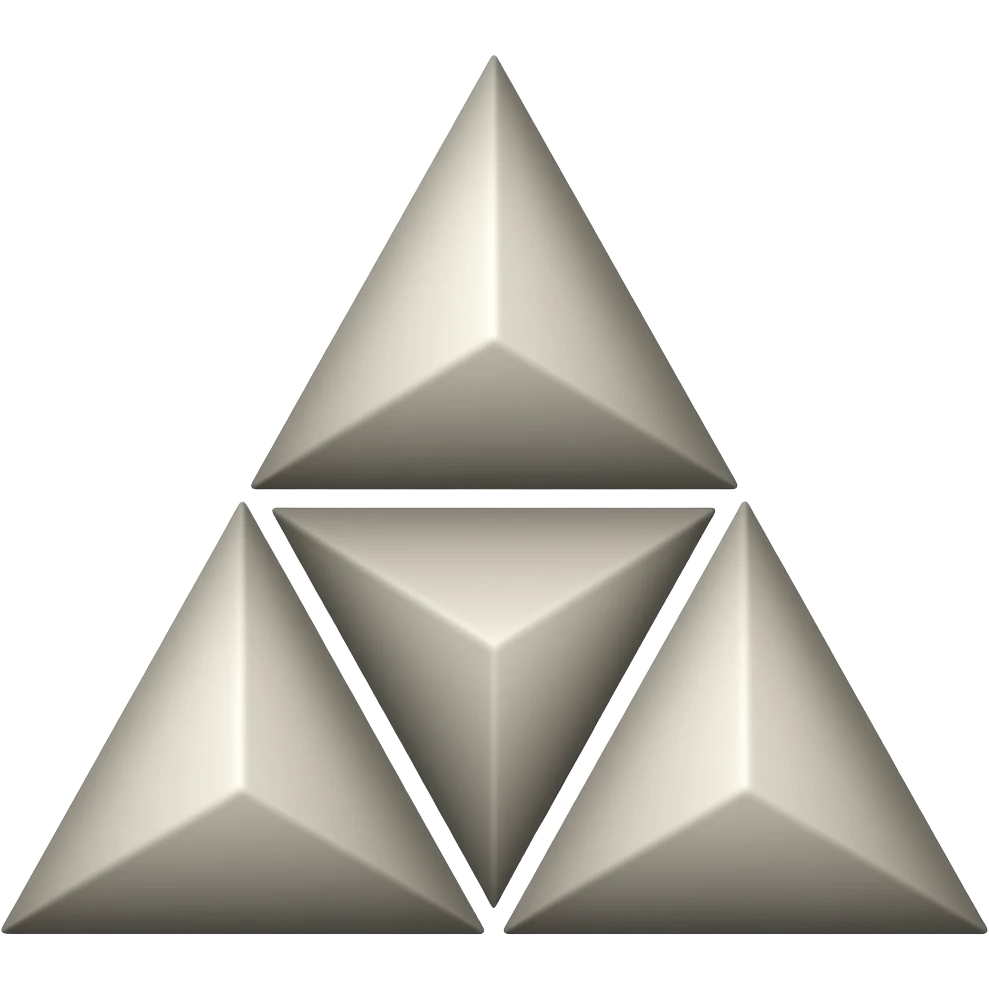 the united triangle of triangle emoji