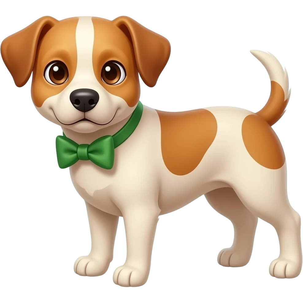 Dogs with Green Bowties emoji