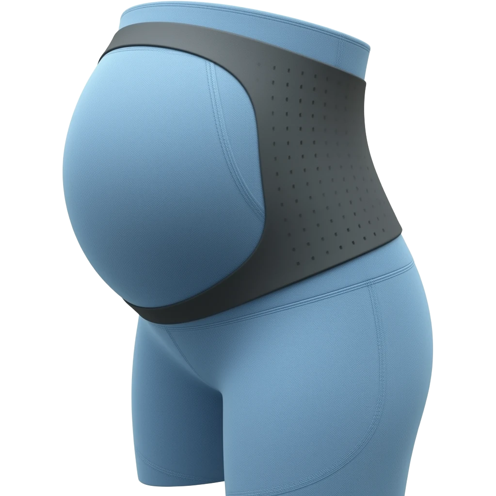 legging bleu 42/44taille ventre silicone enceinte emoji
