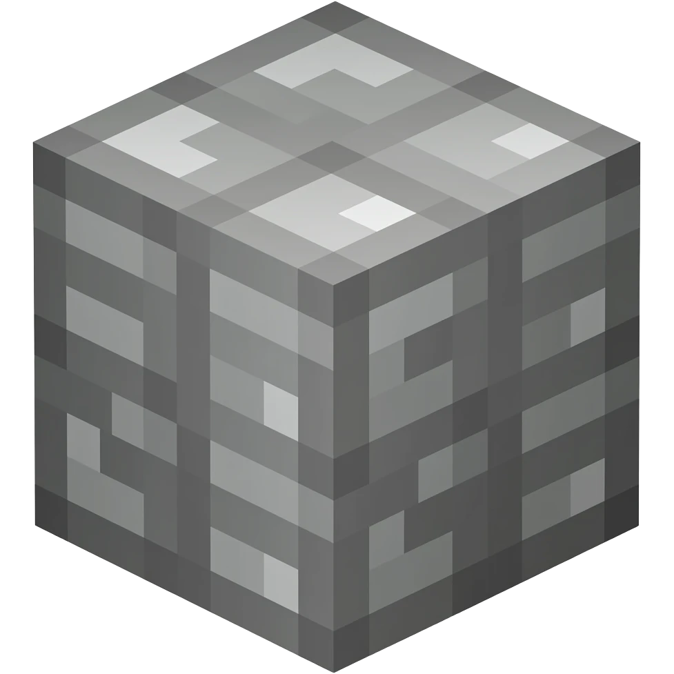 Make me a concrete pixleated minecraft block? emoji