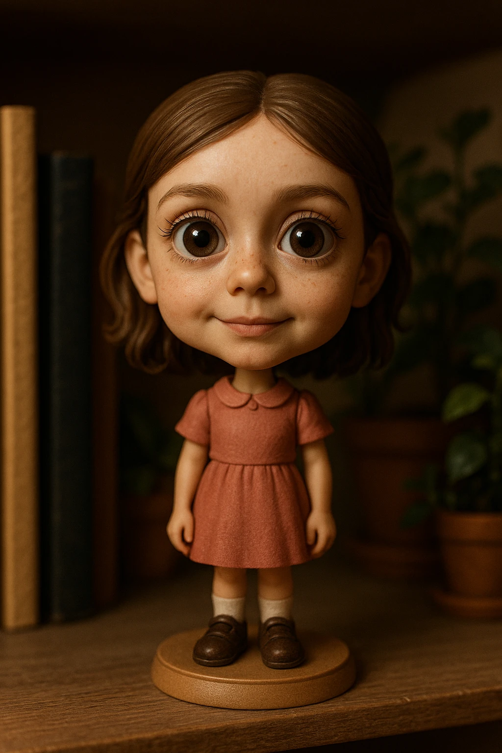 Big eye girl emoji