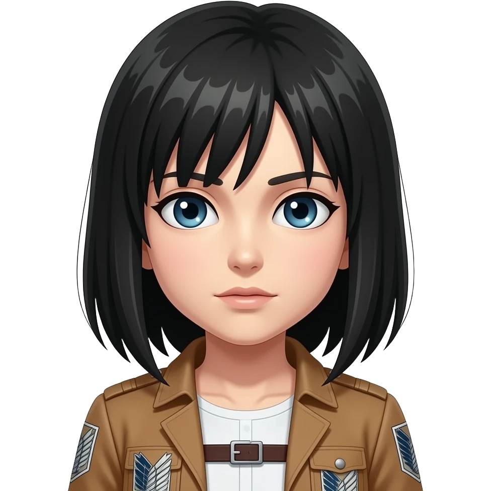 AOT mikasa emoji