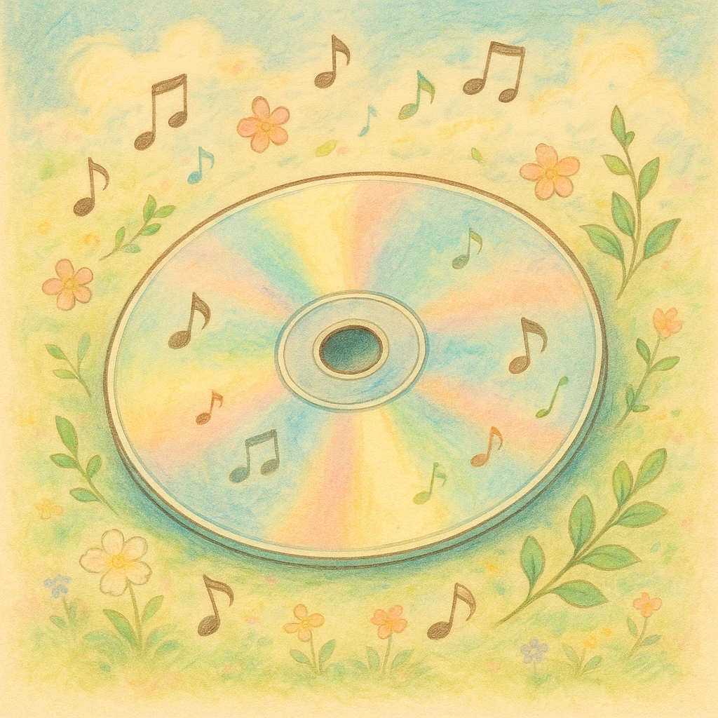 music CD emoji
