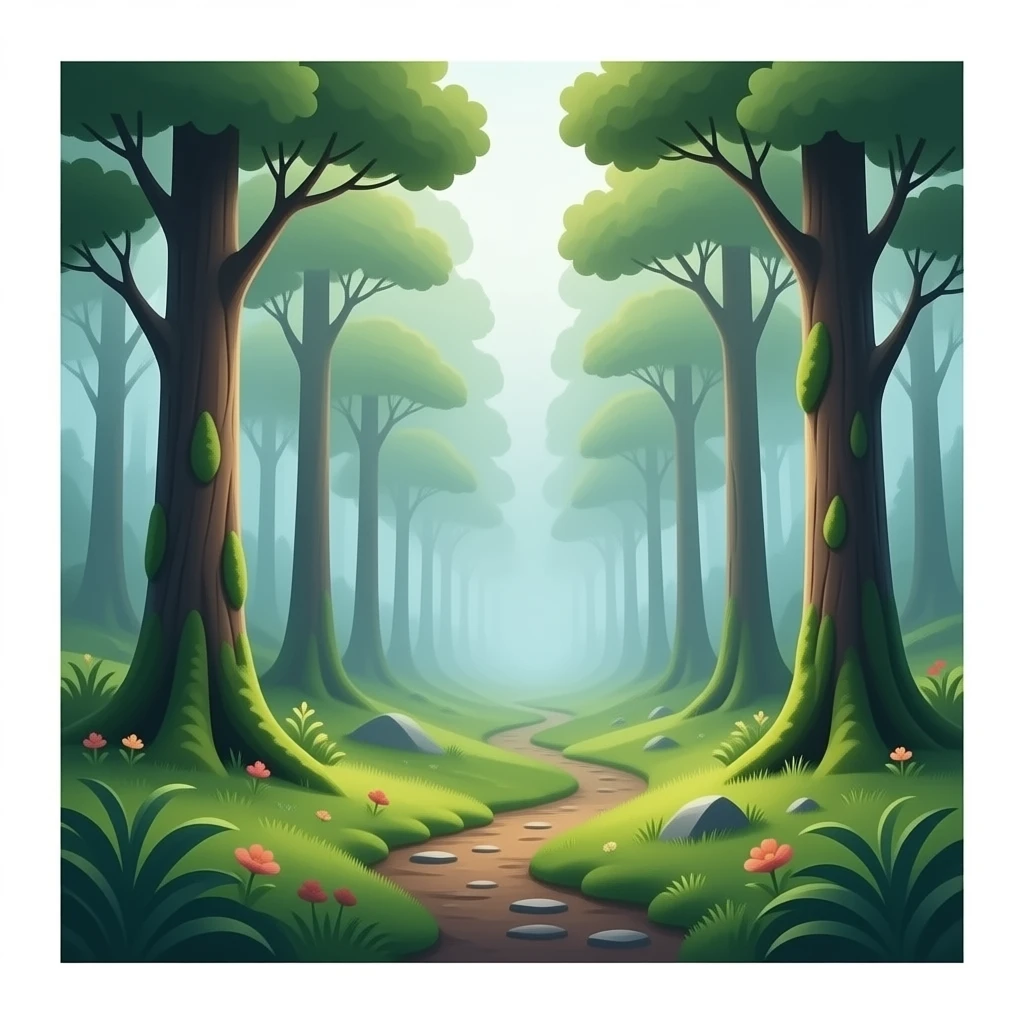 magic forest emoji