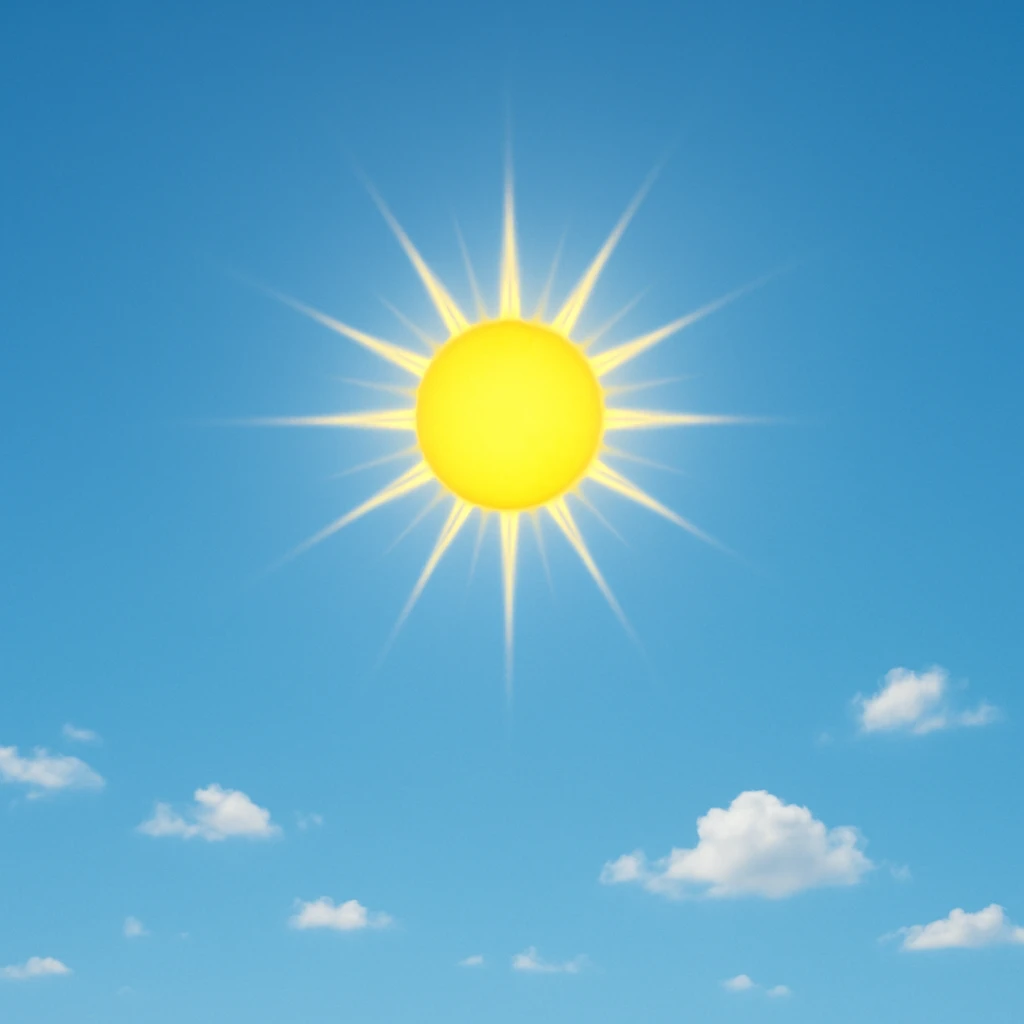 yellow sun emoji