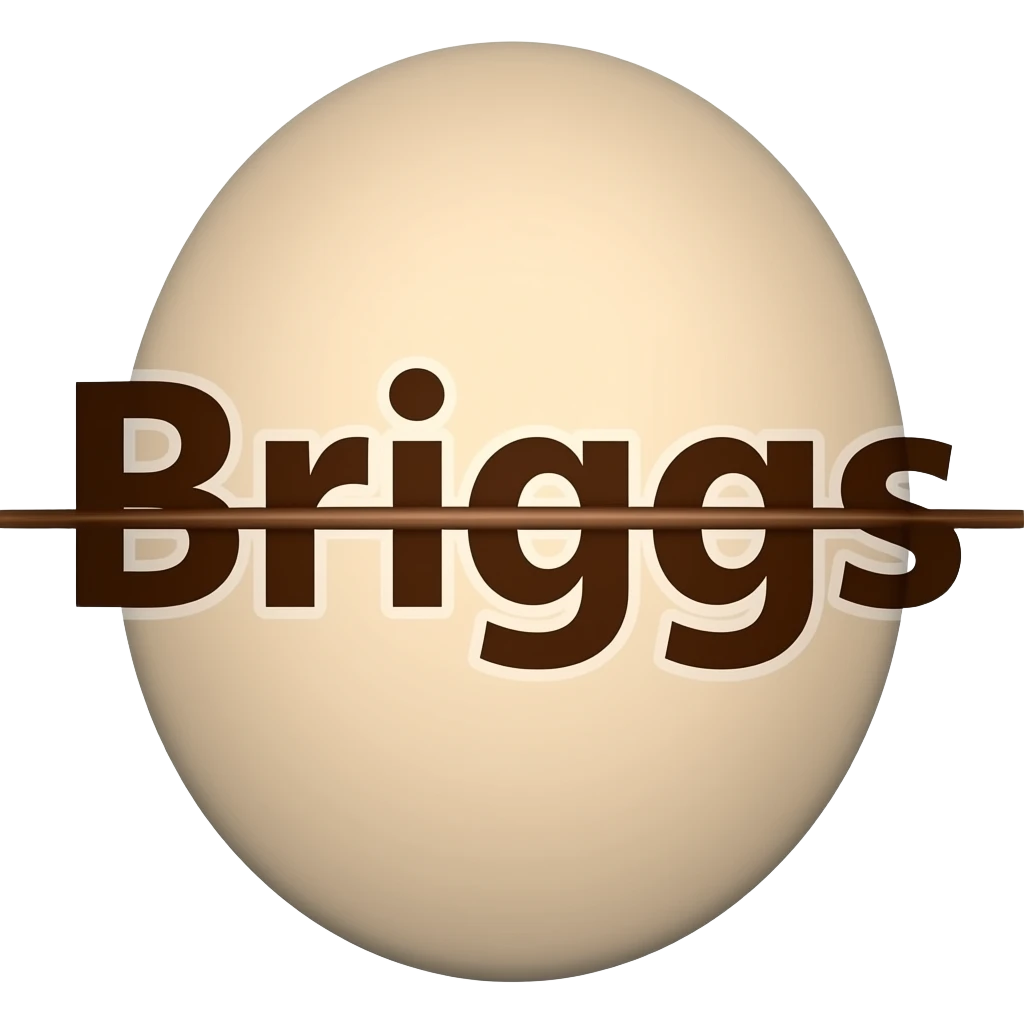 I would like an emoji that has the word Briggs crossed out emoji