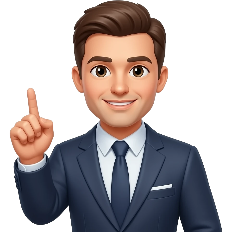 real estate sales strategy man emoji