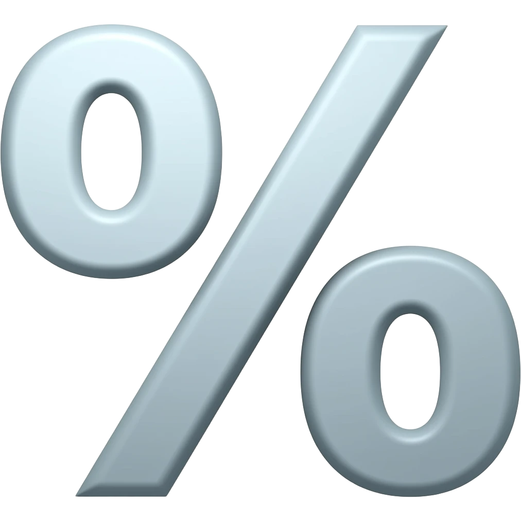 percent emoji