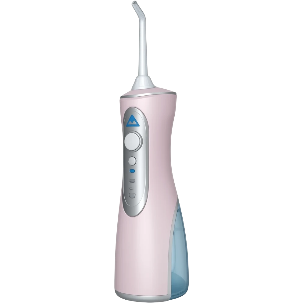 light pink, electric waterflosser emoji