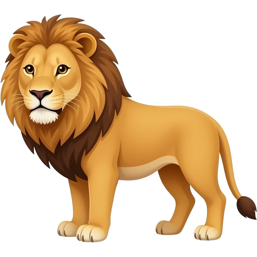The Lion and the Sun emoji