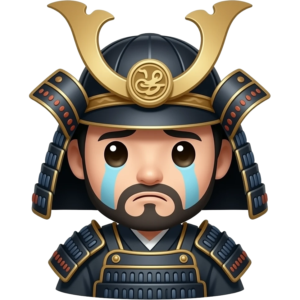 very cute ronin emoji (sad) emoji