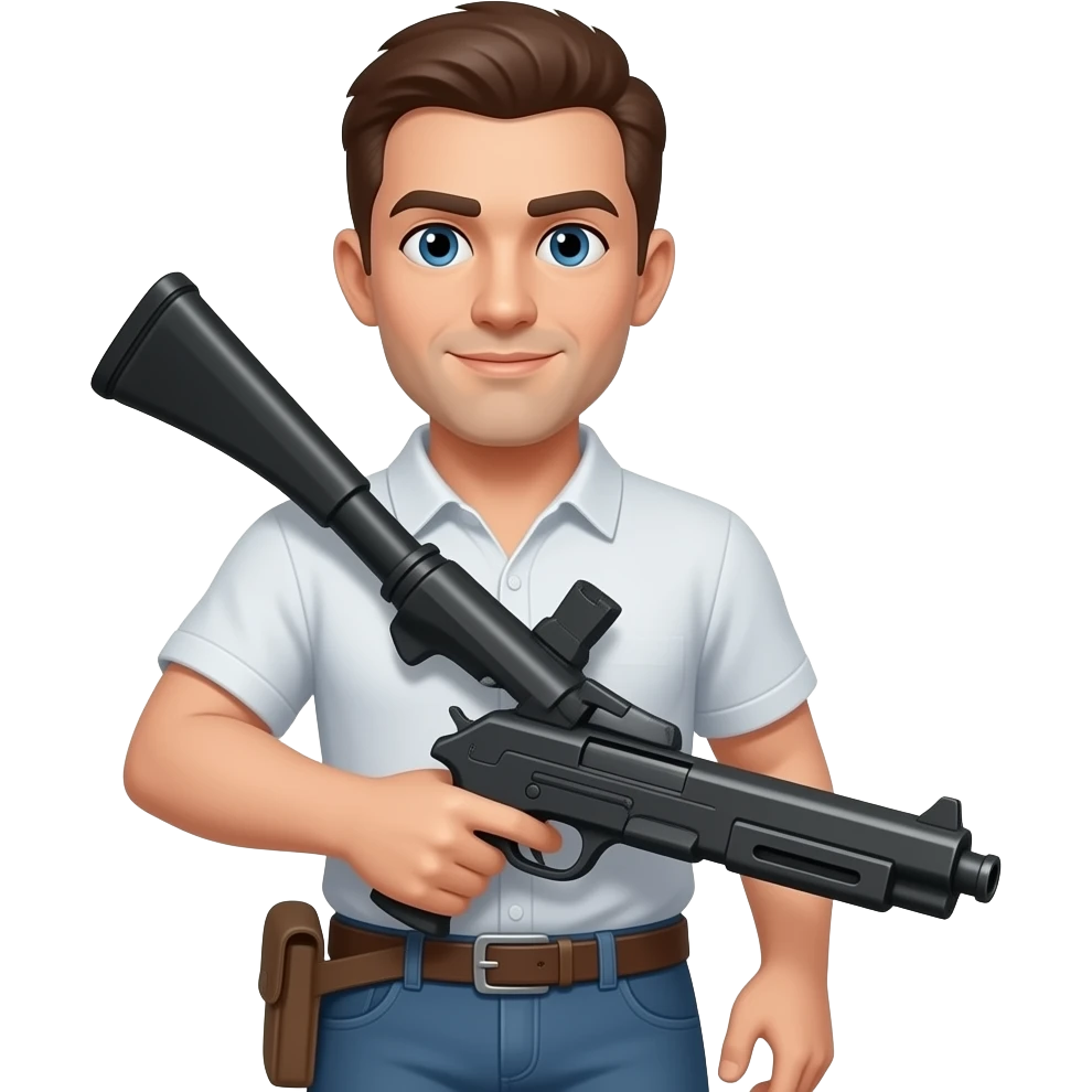 waistband gun carry emoji