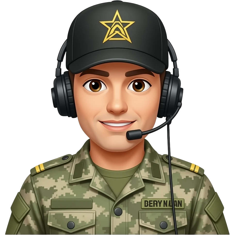 military amateur radio service emoji