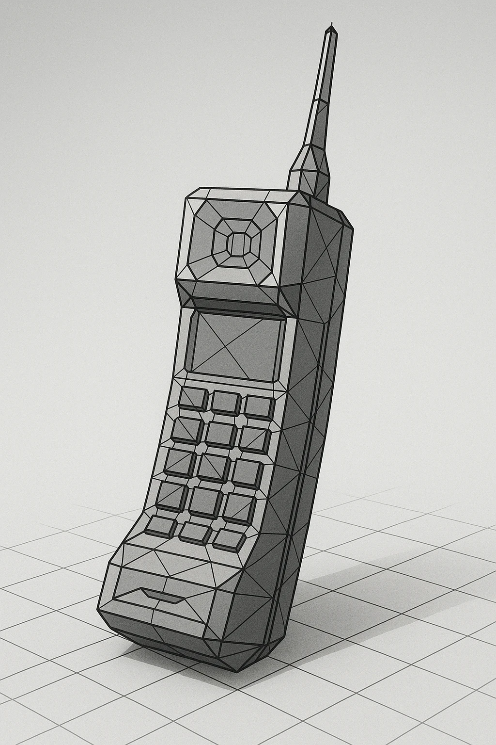 A fancy futuristic communication device emoji
