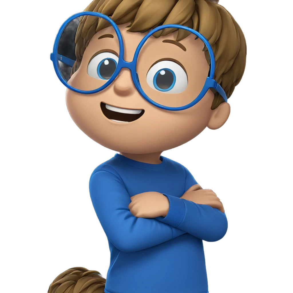boy with blue framed glasses emoji