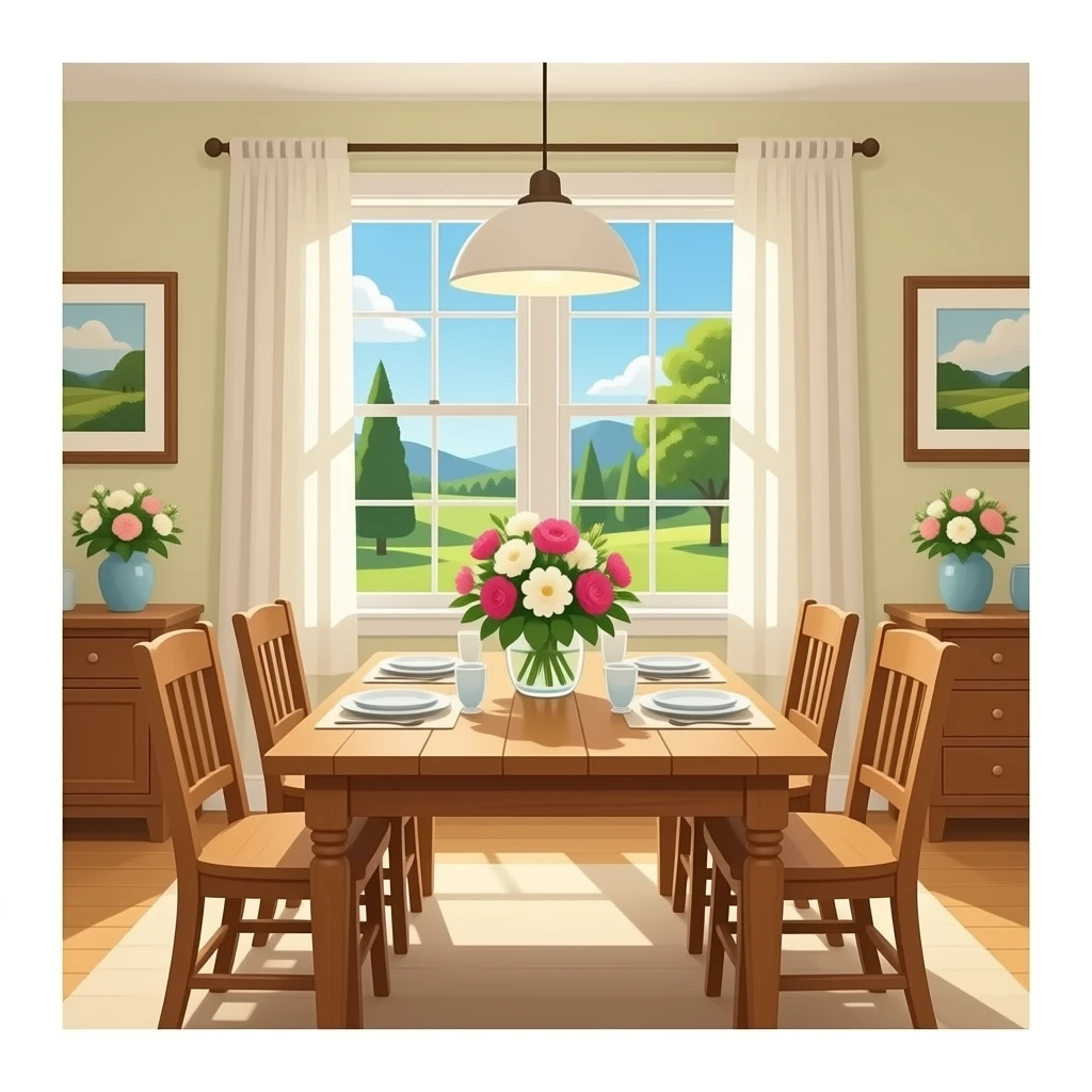 sala del comedor de dia emoji