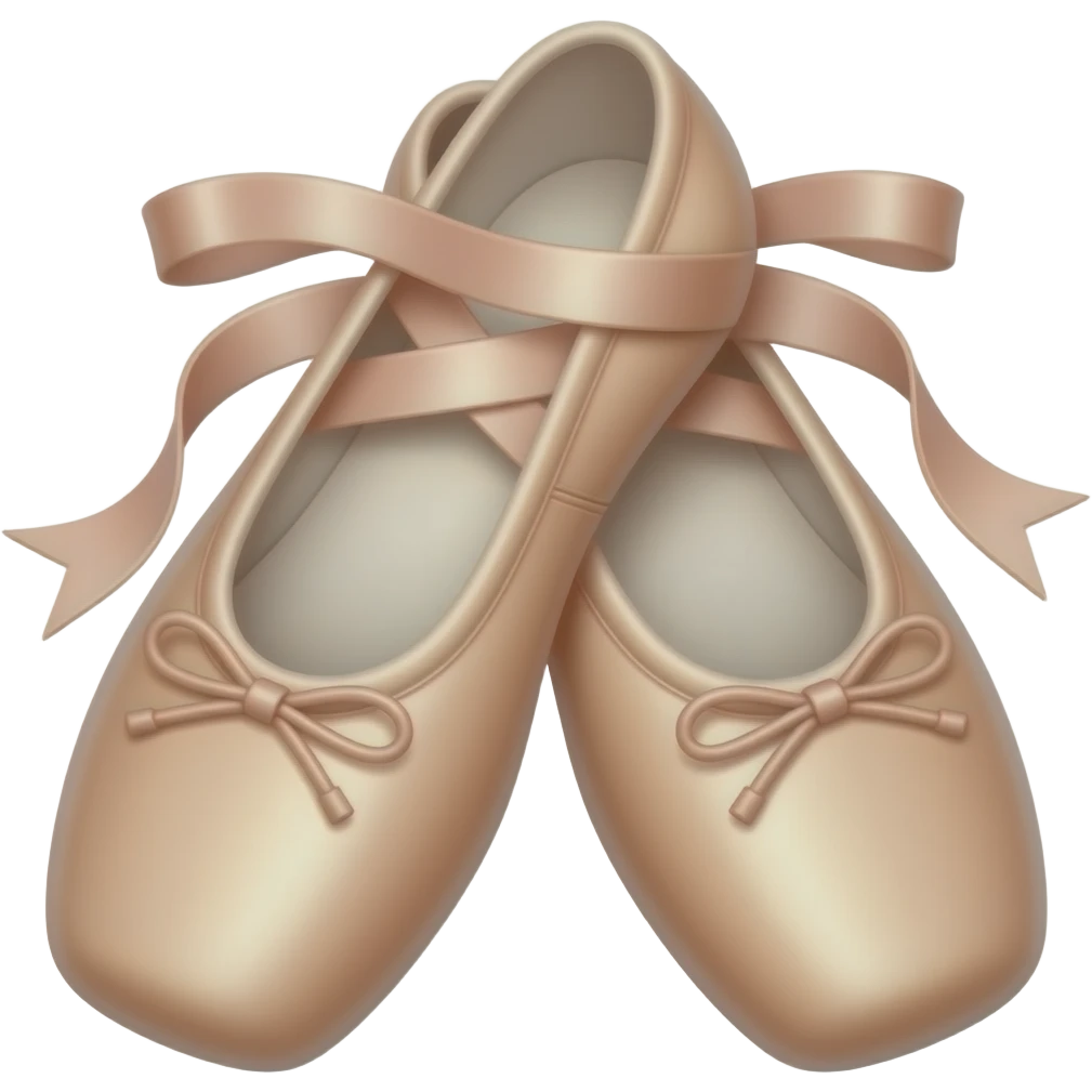 Ballet soft shoes emoji