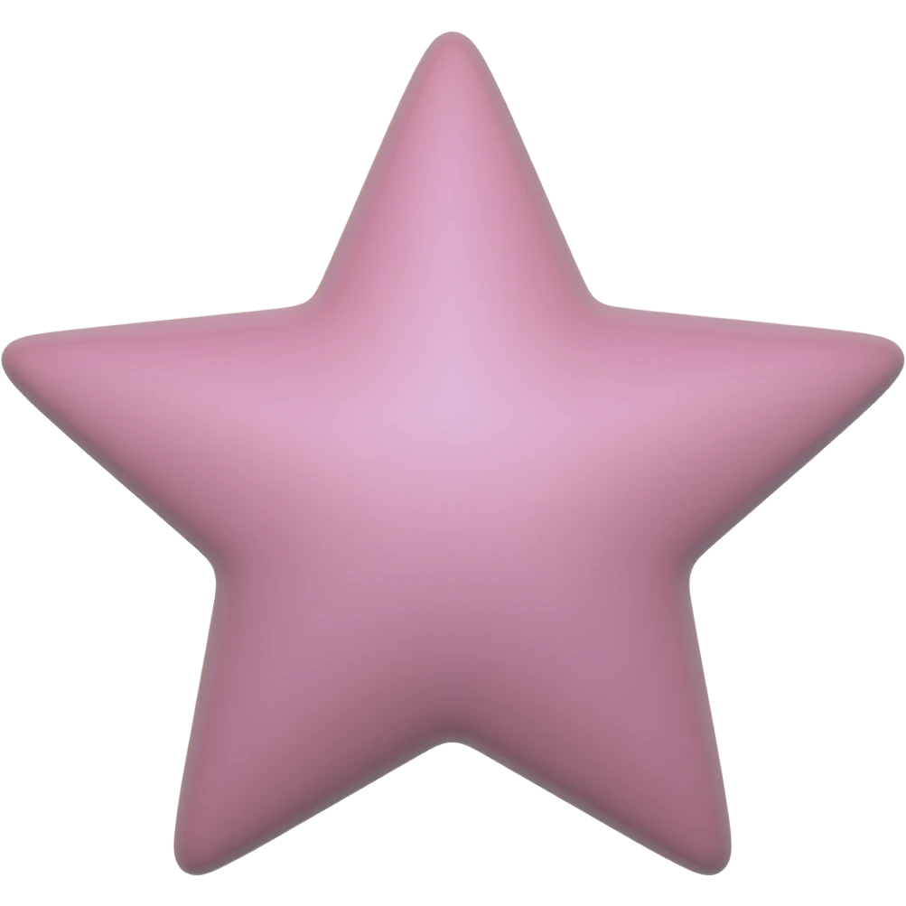 Rosado emogis asteric emoji