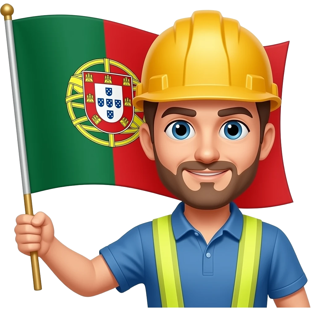 I want an emoji that represents the fact that it is labour day in Portugal emoji