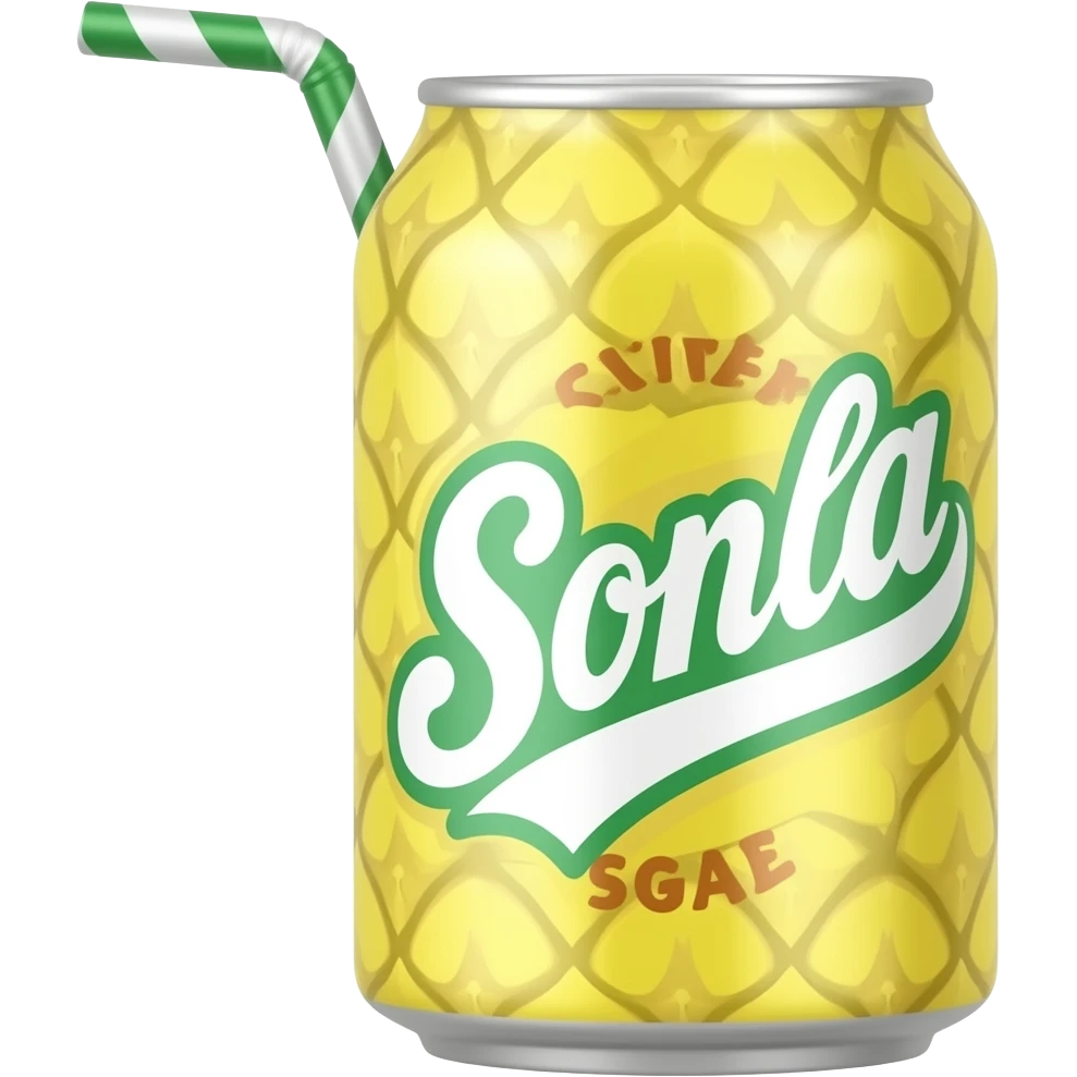 Pineapple Soda emoji