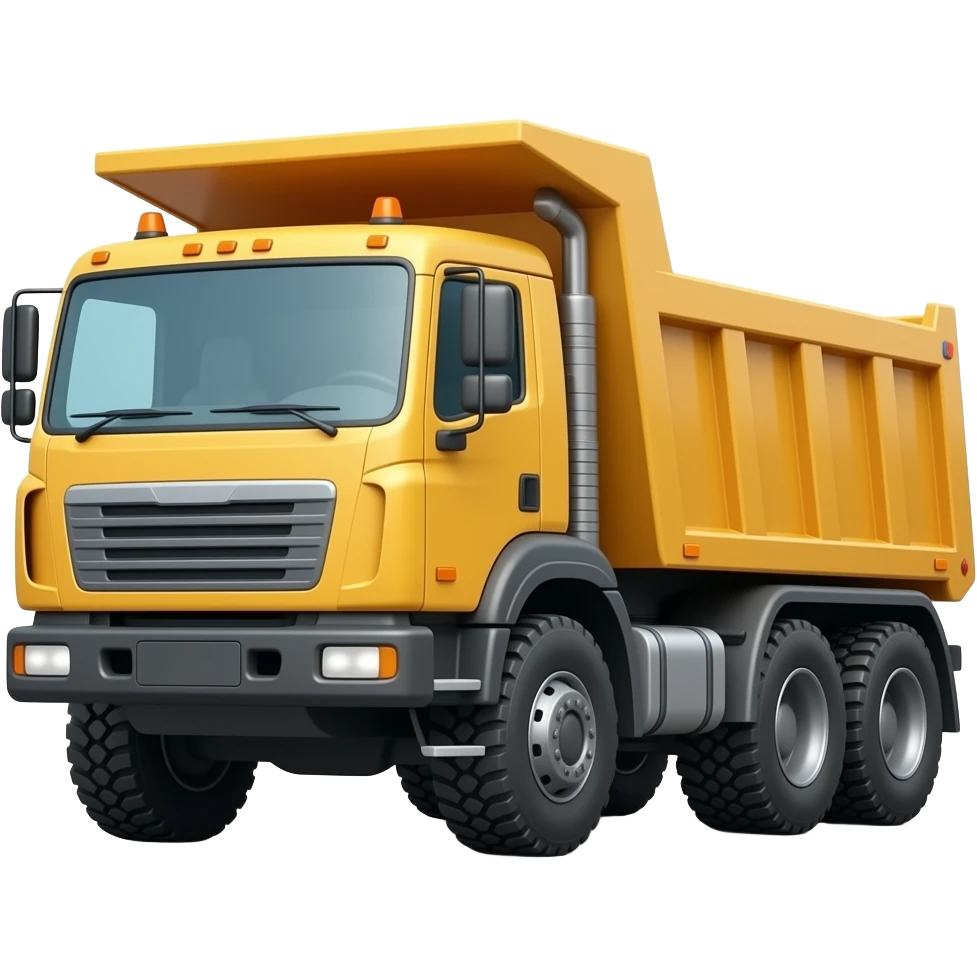 dump truck emoji