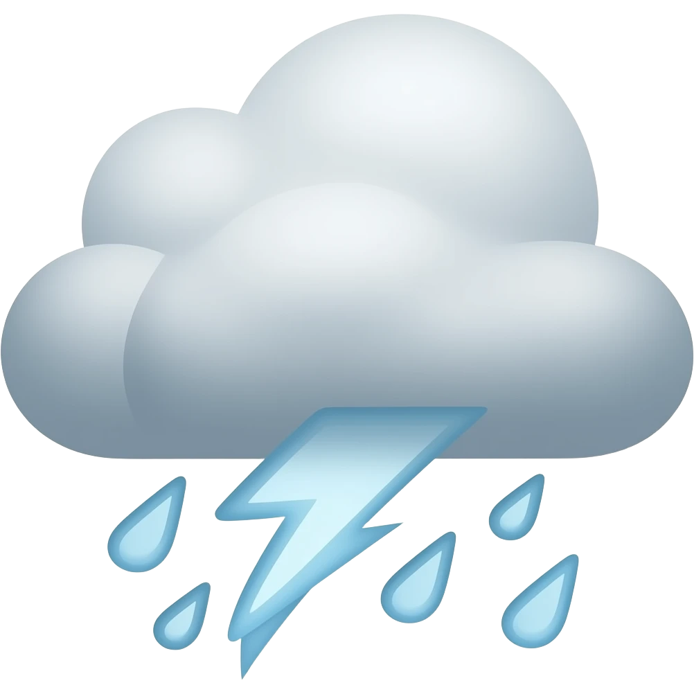 Storm emoji