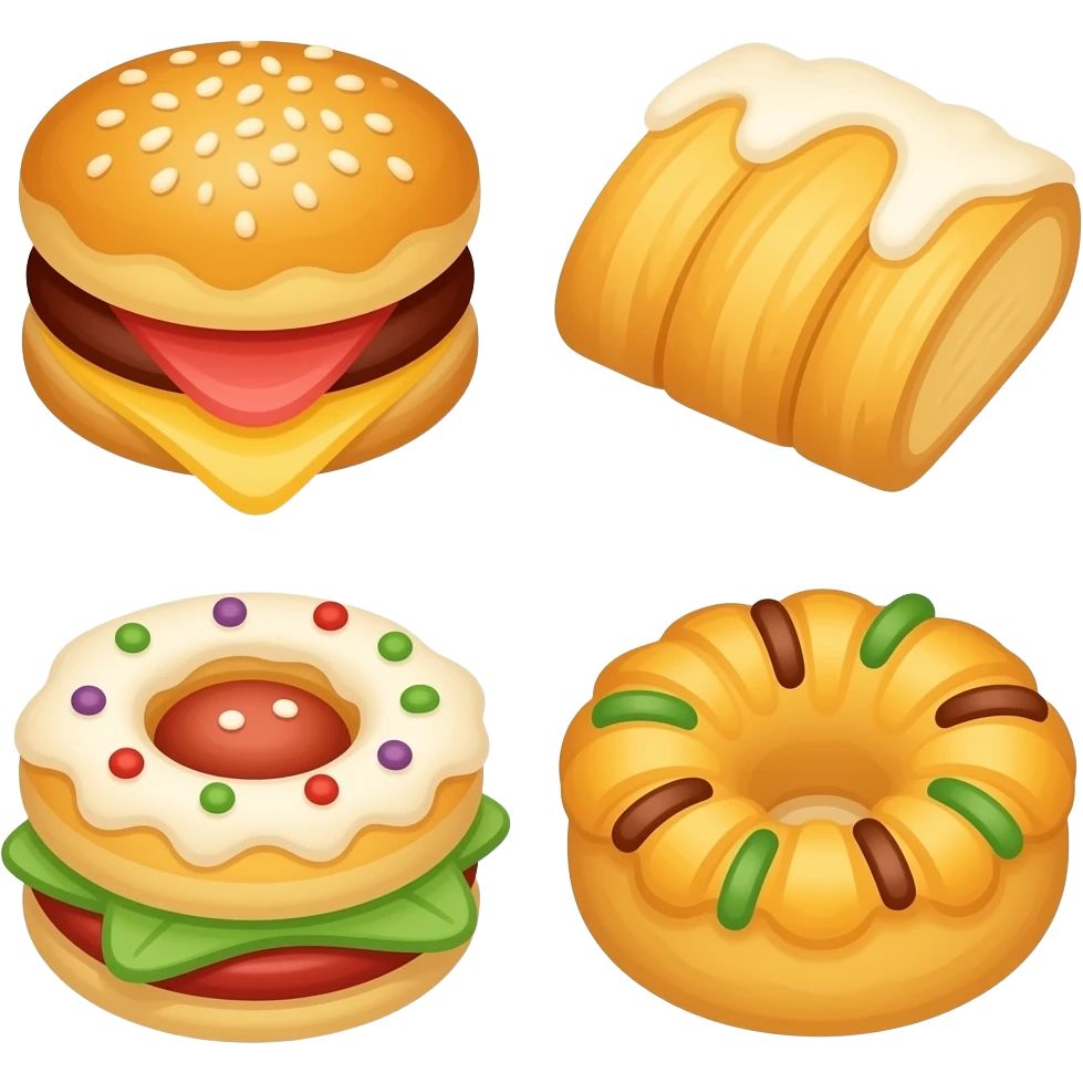 pastries emoji