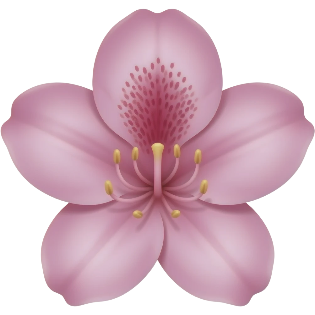Rhododendron flower emoji emoji